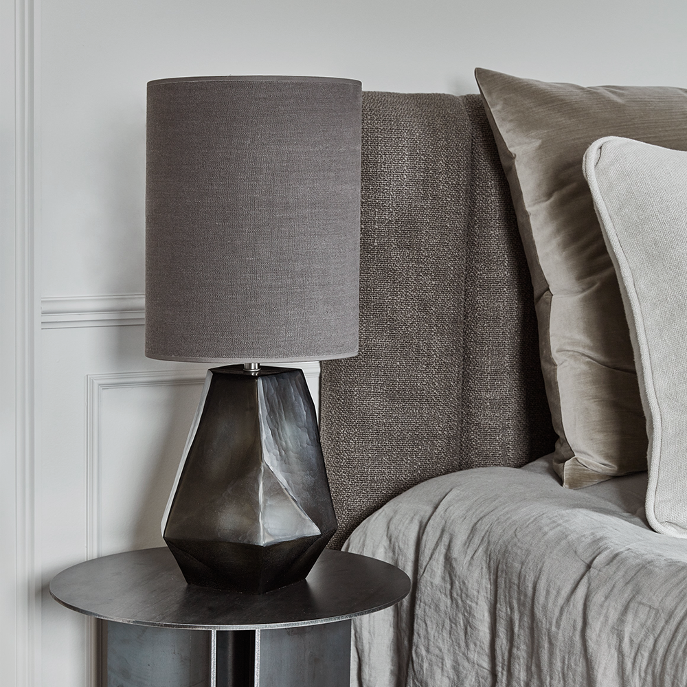 BRANDT Collective FACET glass table lamp