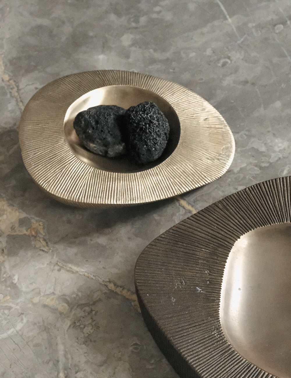 BRANDT Collective VALLEY bowl medium in Satin Brass
