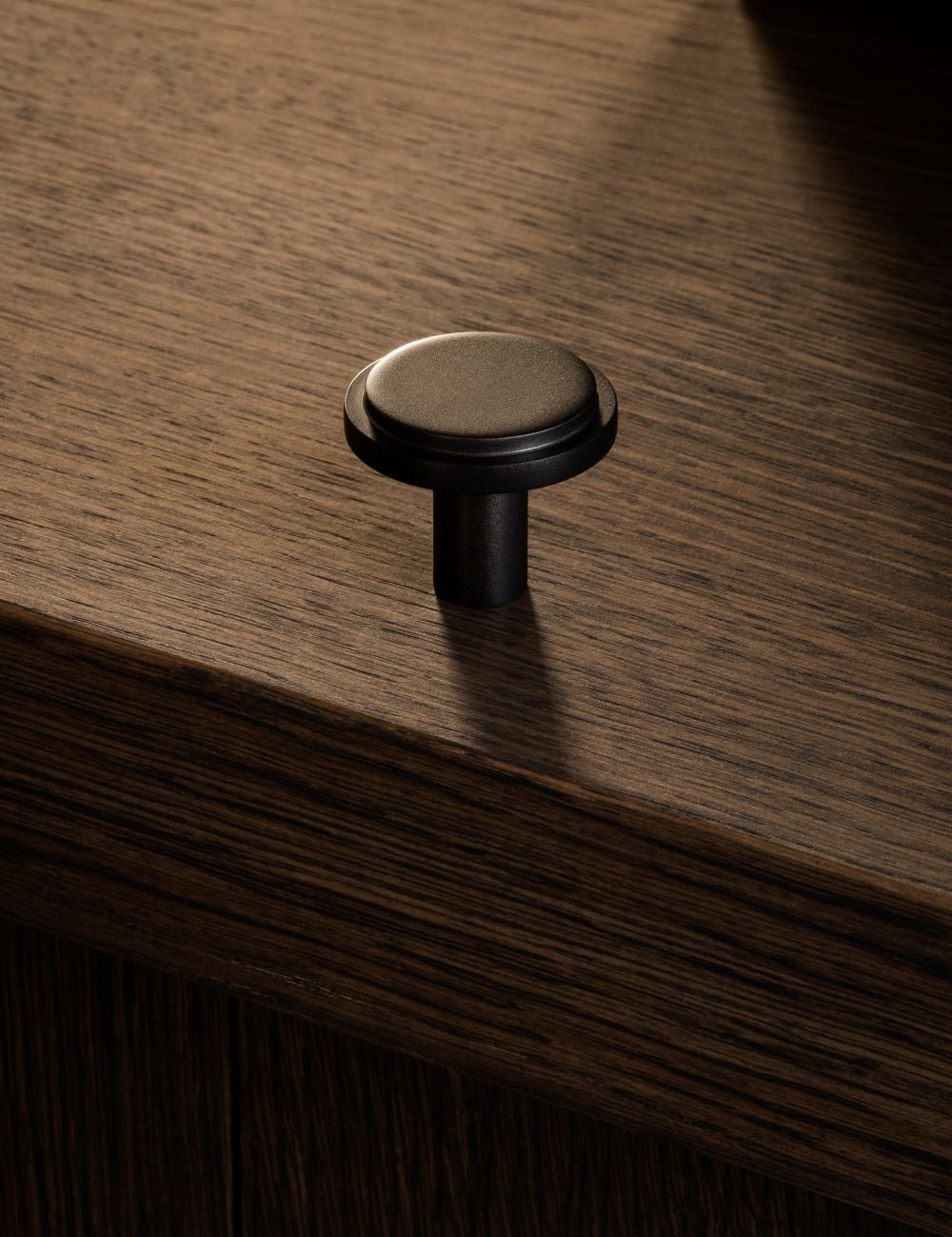 SIGNATURE knob - Burnished Brass by BRANDT Copenhagen