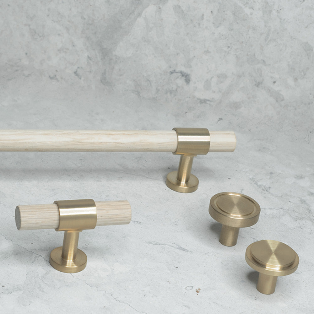  oak luxury hardware collection by BRANDT Collective