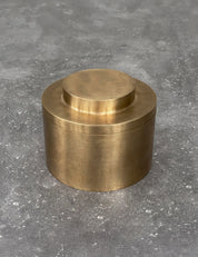 BRANDT Collective AURA canister in Satin Brass