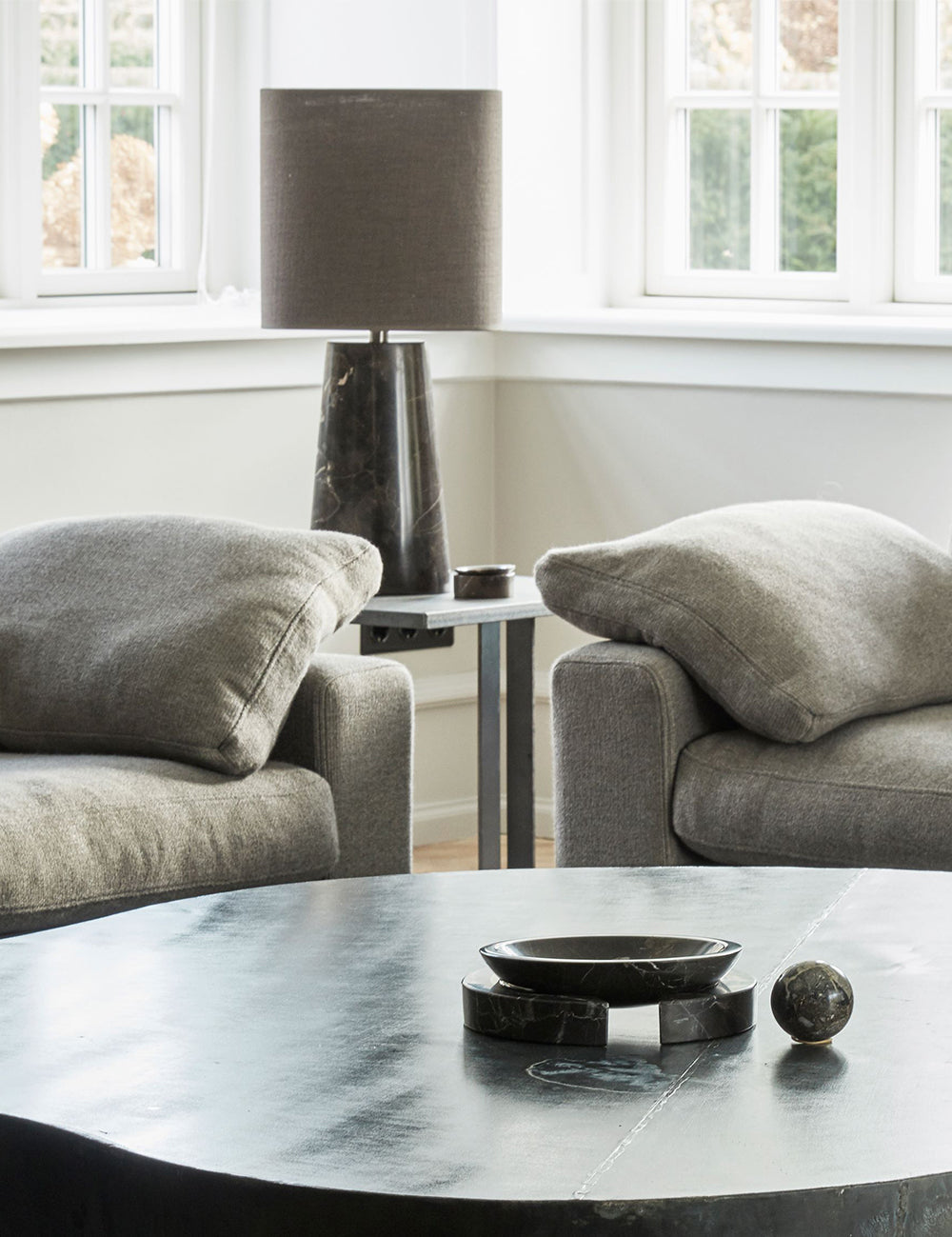 BRANDT Collective DOSE bowl in black marble
