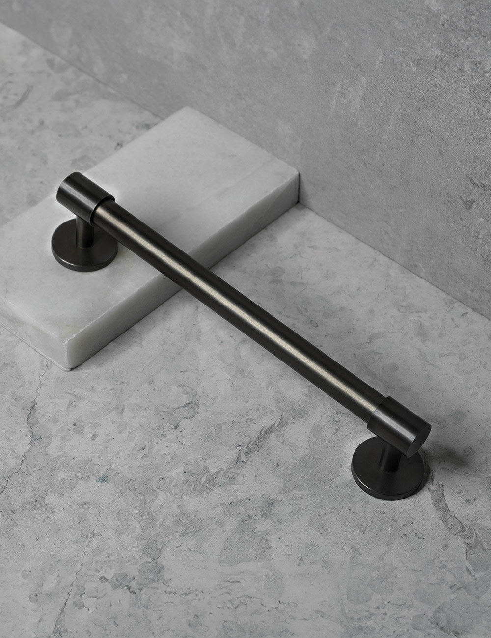 Burnished Brass. Luxury cabinet hardware made of solid brass by BRANDT Collective. 