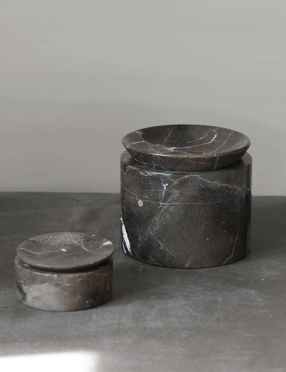 BRANDT Collective EDO canister M in black marble SB