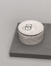 BRANDT Collective EDO canister S in beige marble