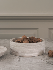  BRANDT Collective EDO canister low in Smoke Grey marble