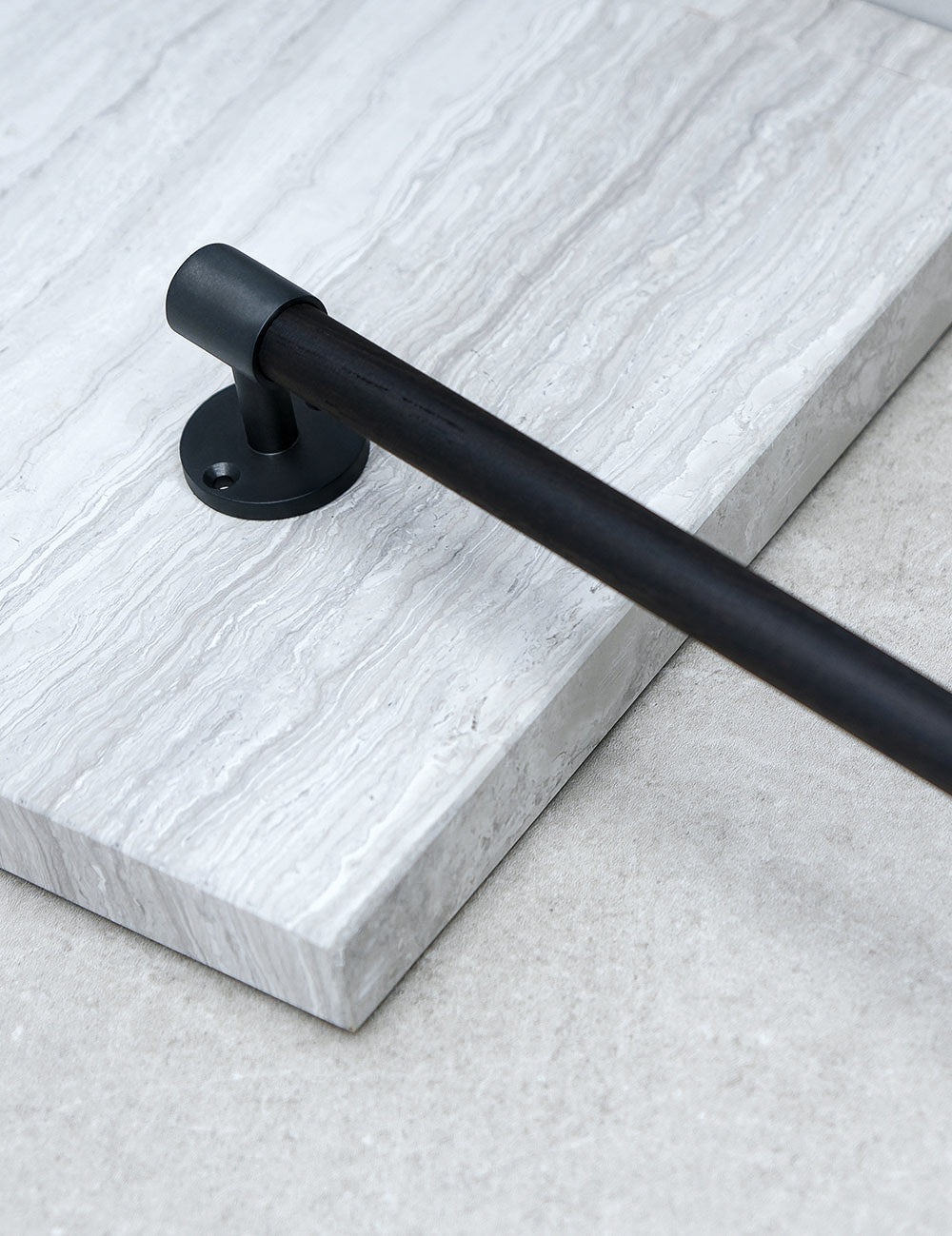 Wenge. Luxury kitchen hardware made of solid brass by BRANDT Collective. 