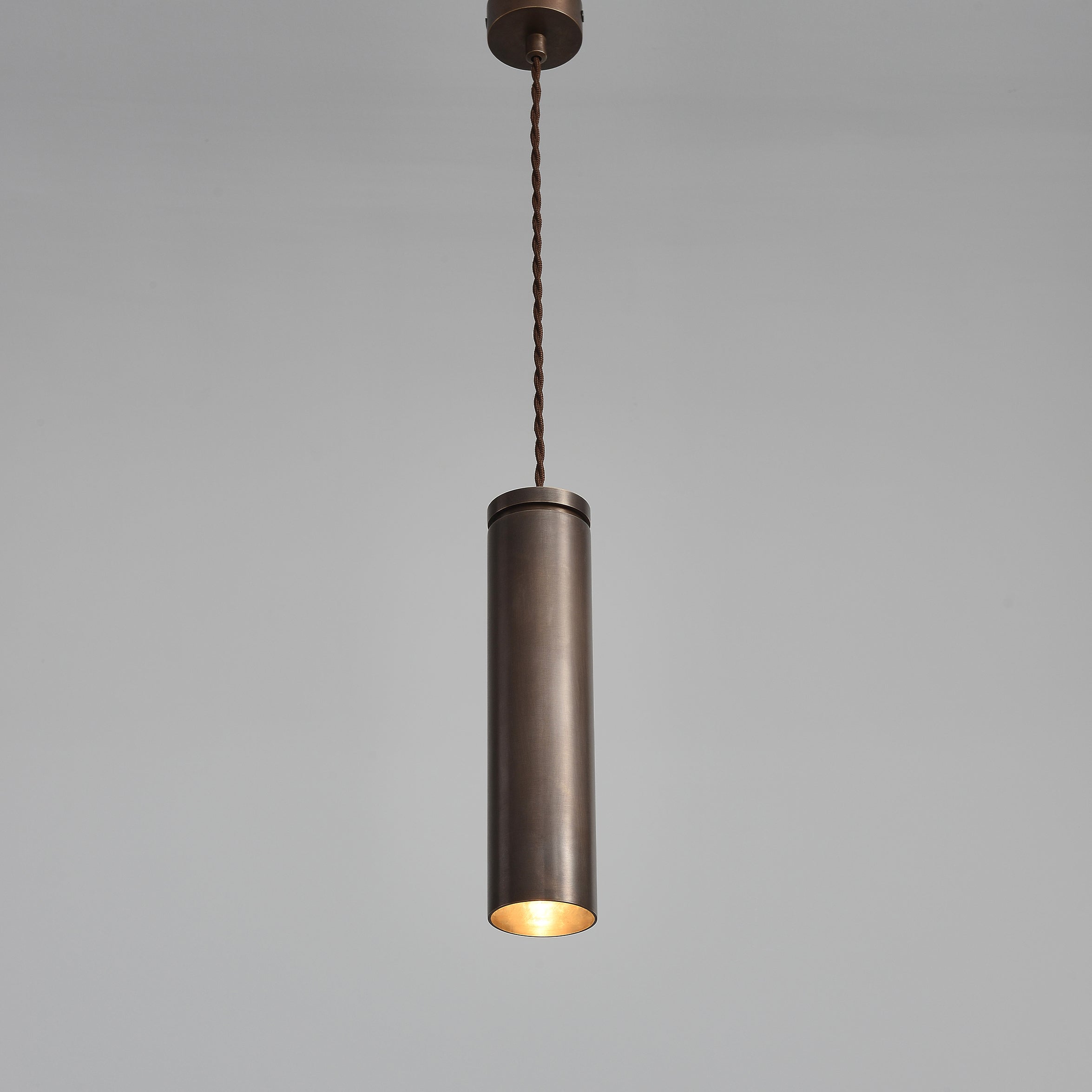 BRANDT Collective ELEMENT spot pendant in burnished brass