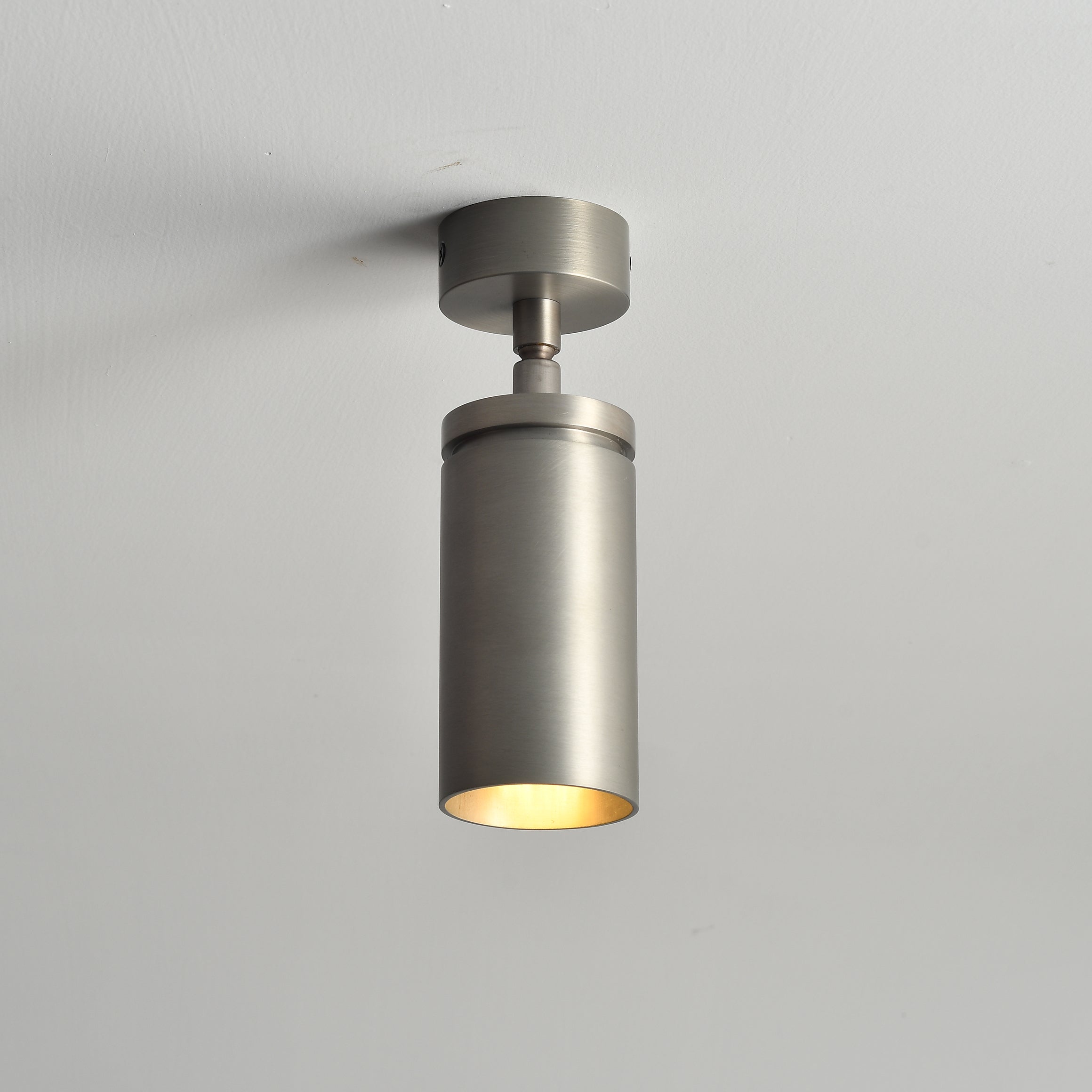 BRANDT Copenhagen ELEMENT spot lamp Ø80 in Satin Nickel