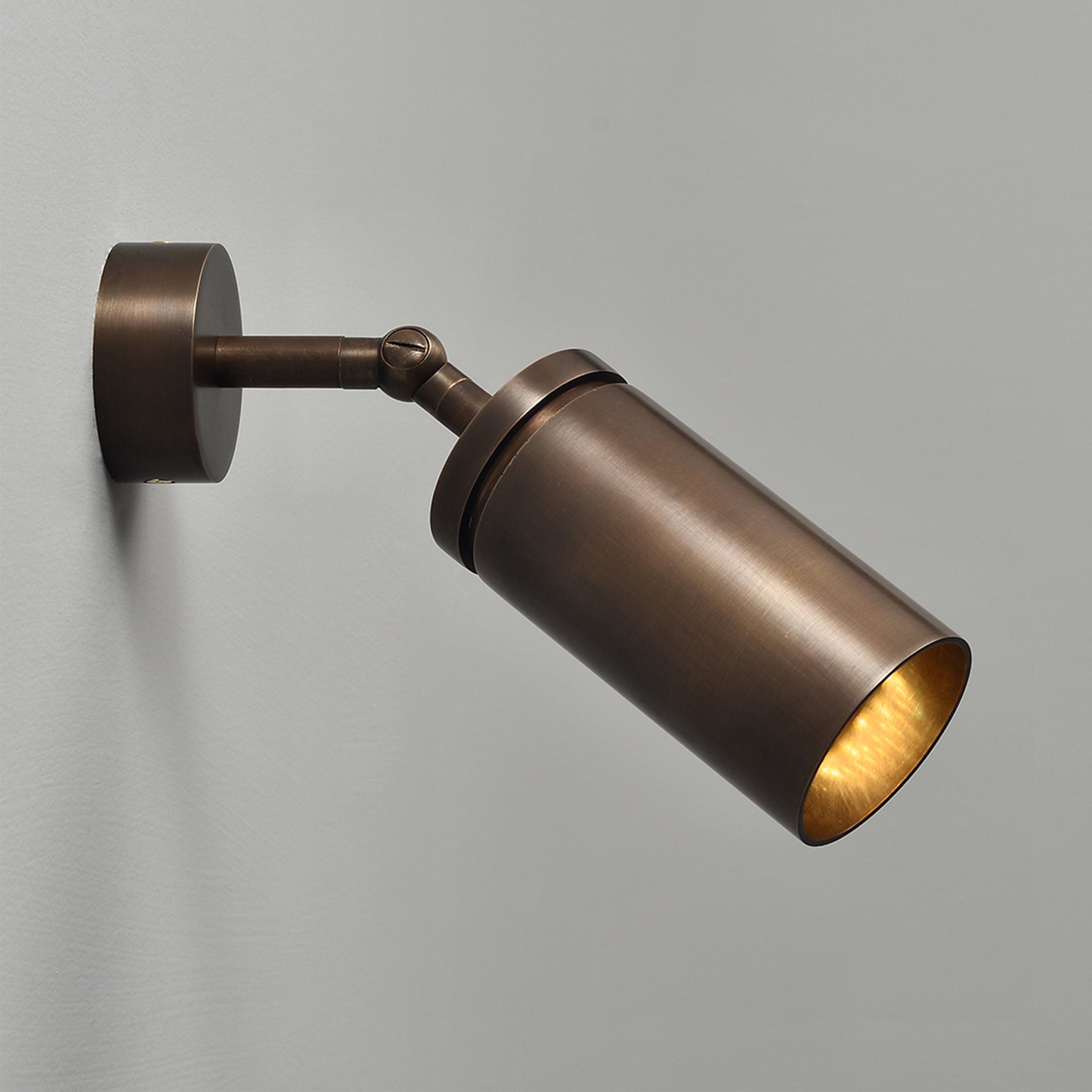Lamp Element ELEMENT wall lamp in burnished brass – BRANDT Copenhagen