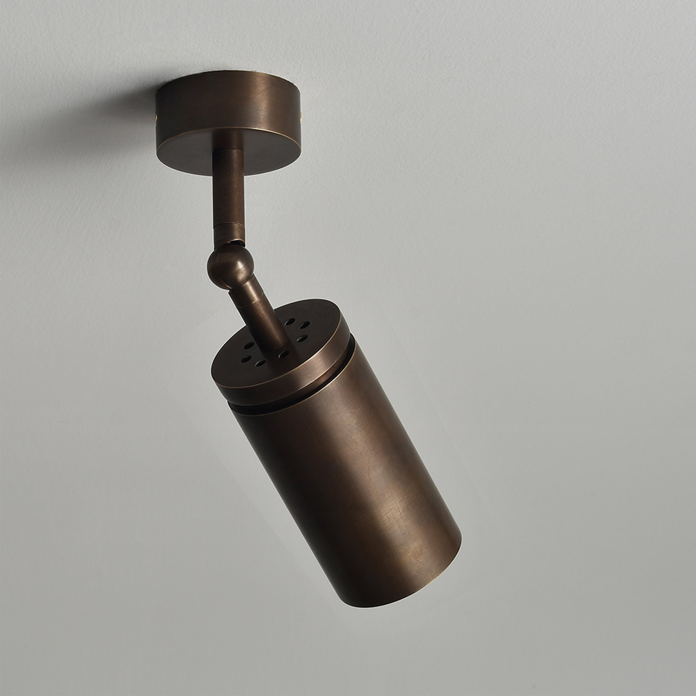 BRANDT Collective ELEMENT wall or ceiling spot in Burnished Brass