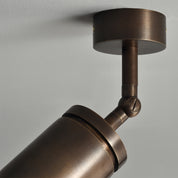 BRANDT Collective ELEMENT wall or ceiling spot in Burnished Brass