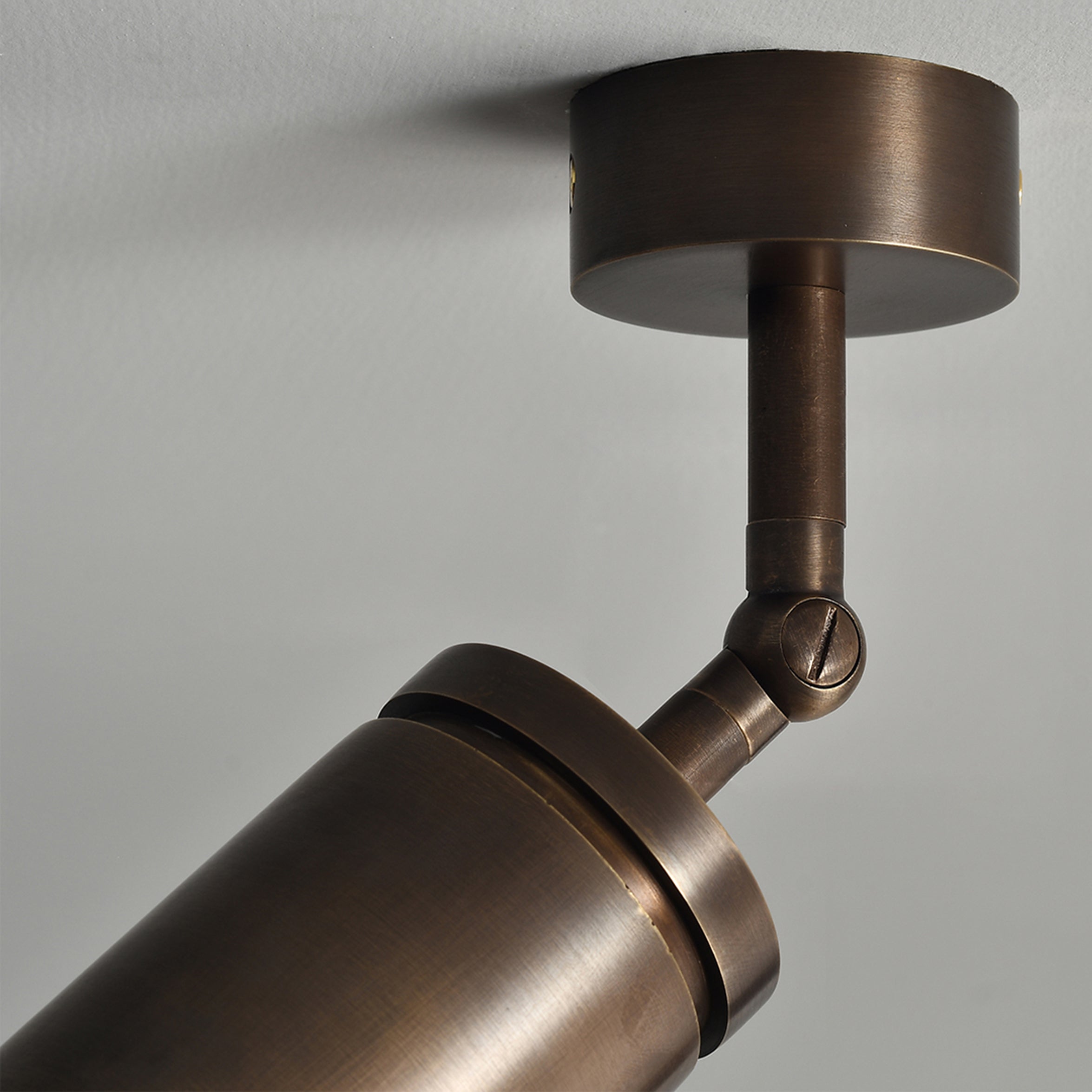 BRANDT Collective ELEMENT wall or ceiling spot in Burnished Brass