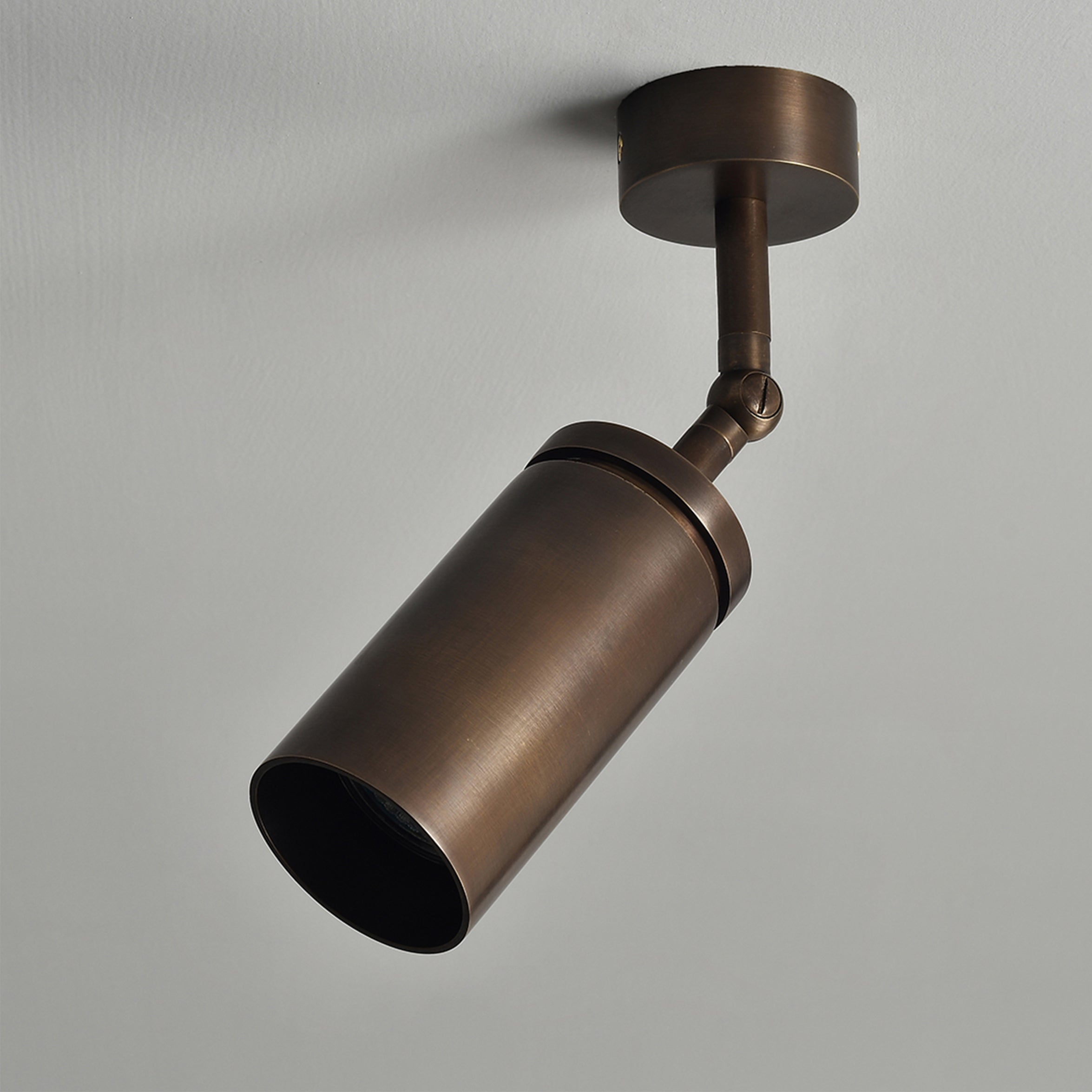 BRANDT Collective ELEMENT wall or ceiling spot in Burnished Brass