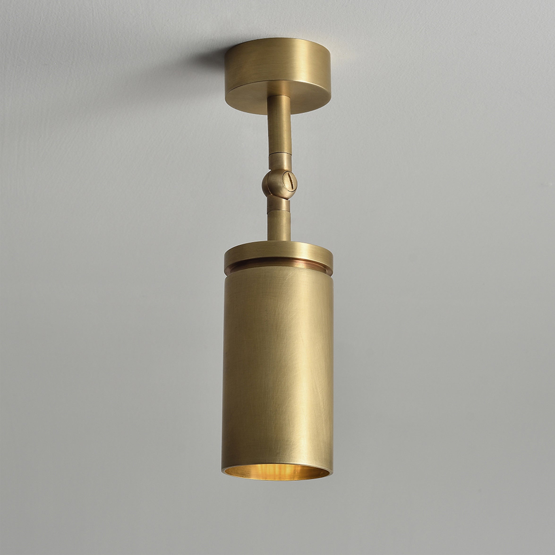 BRANDT Collective ELEMENT wall or ceiling spot in Satin Nickel