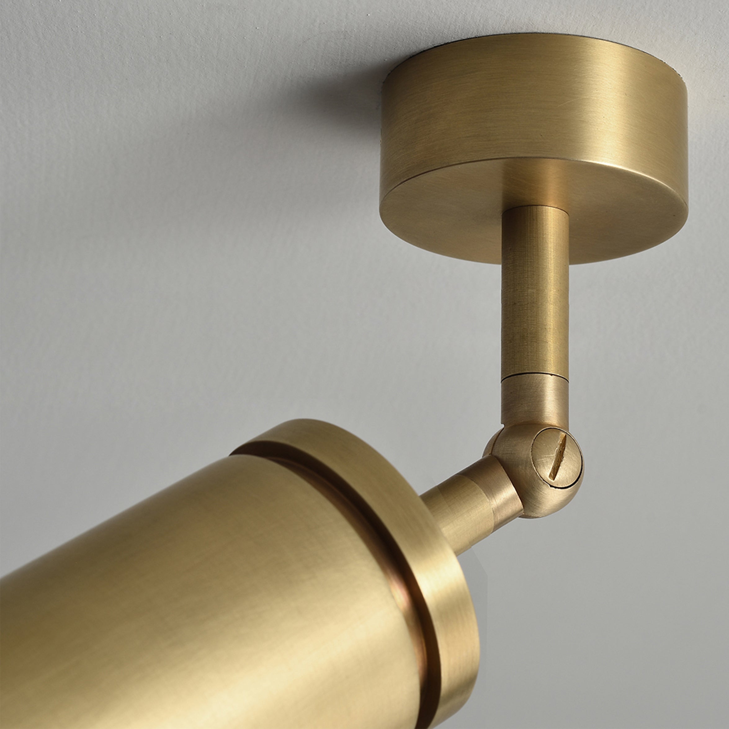 BRANDT Collective ELEMENT wall or ceiling spot in Satin Nickel
