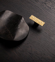 CARVE T-bar - Satin Brass