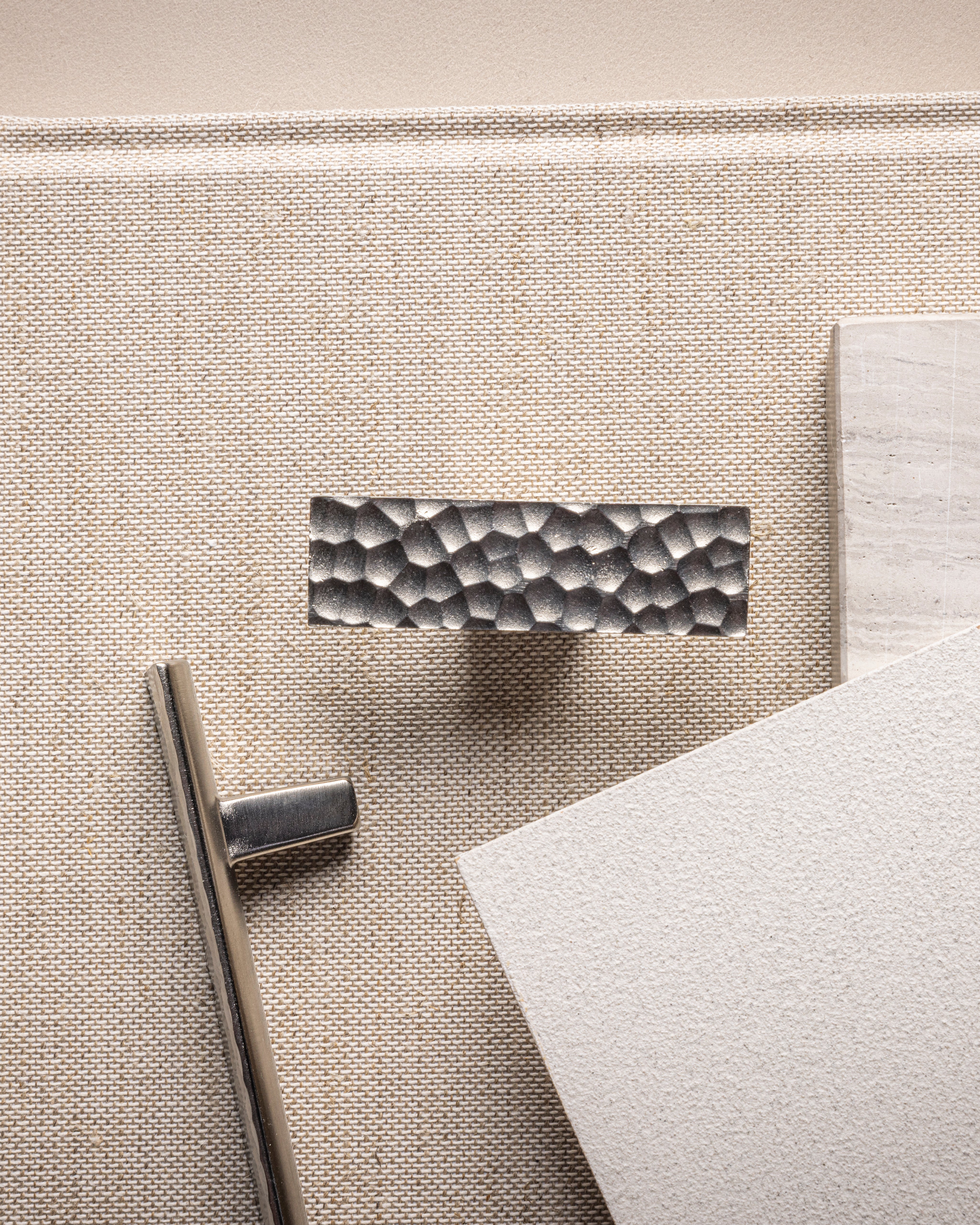 CARVE T-bar - Satin Nickel