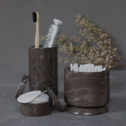 BRANDT Collective EDO canister M in black marble SB