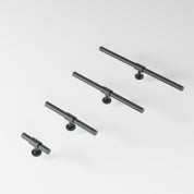 REFINED T-bar 107 mm in Nearly Black by BRANDT Collective luxury hardware