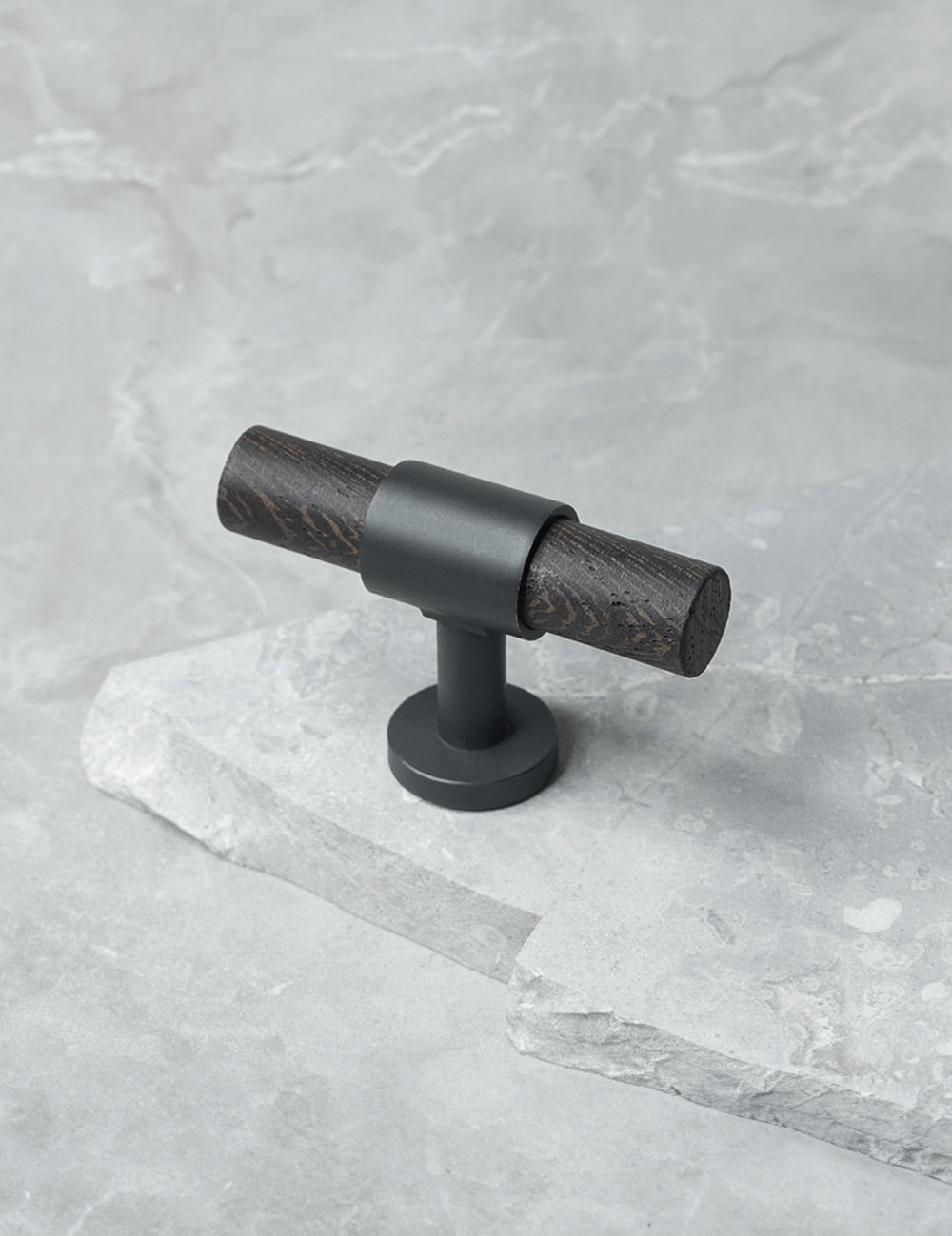 Wenge. Luxury kitchen hardware made of solid brass by BRANDT Collective.