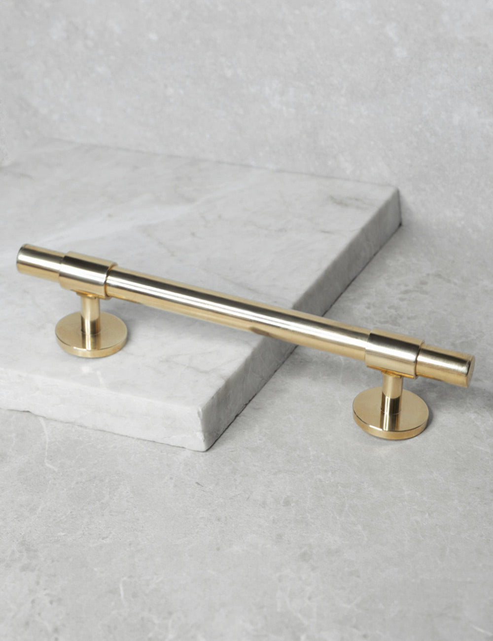 Polished Brass. Luxury cabinet hardware made of solid brass by BRANDT Collective.