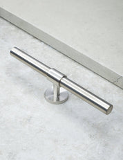 SIGNATURE 30 - T-bar 156 mm - Satin Nickel / Satin Nickel by BRANDT Copenhagen 