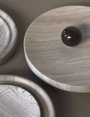 BRANDT Collective SABI bowl in beige marble