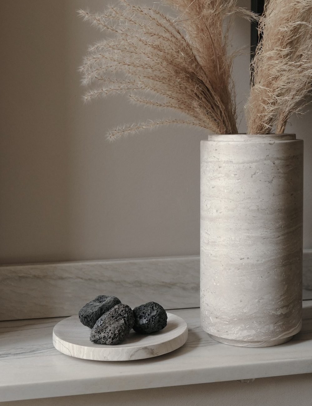 BRANDT Collective SABI bowl in beige marble