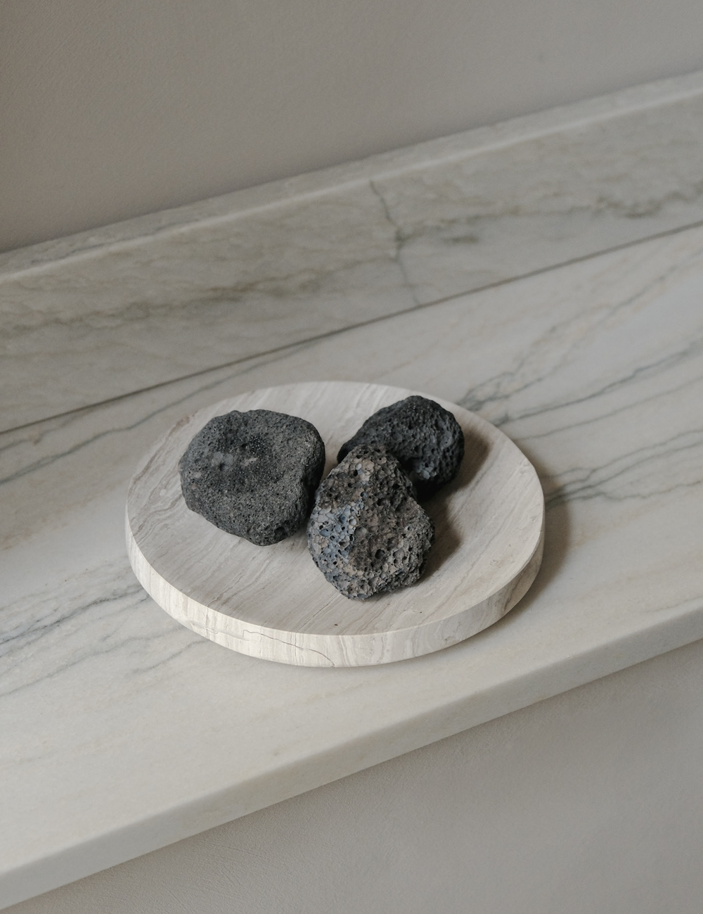 BRANDT Collective SABI bowl in beige marble