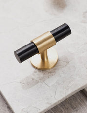 SIGNATURE 30T-greb 60 mm - Messing / Sort Horn