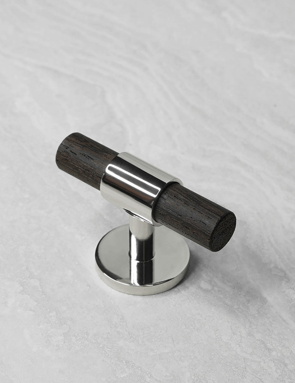 Wenge. Luxury kitchen hardware made of solid brass by BRANDT Collective.