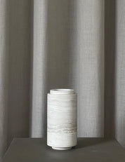 BRANDT Collective STEM vase s in beige marble CG