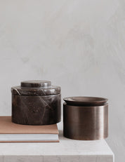 BRANDT EDO canister M in Burnished Brass