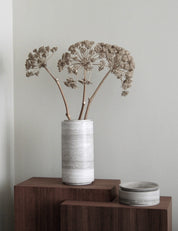 STEM vase large - CHALK GREY