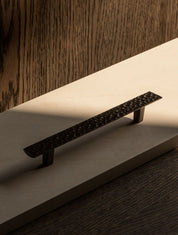 CARVE pullbar designed by NORM architects and BRANDT Copenhagen. A luxury cabinet hardware collection for kitchens and cabinets.