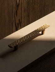 CARVE pullbar designed by NORM architects and BRANDT Copenhagen. A luxury cabinet hardware collection for kitchens and cabinets.