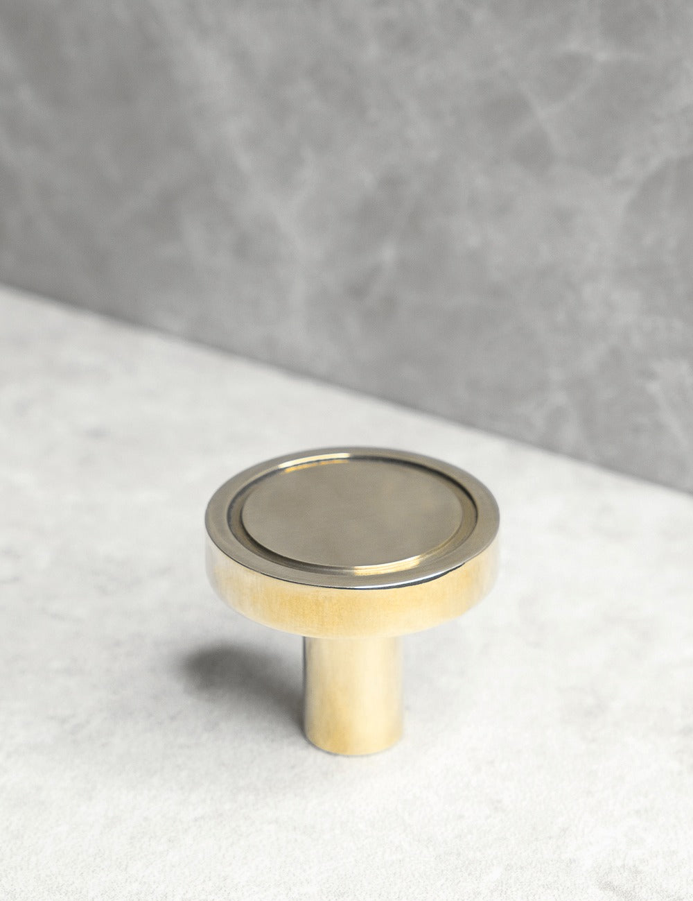 CHISEL knob - Polished Brass by BRANDT Copenhagen 