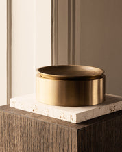 EDO canister LOW - Satin Brass