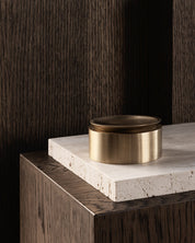 EDO canister SMALL - Satin Brass