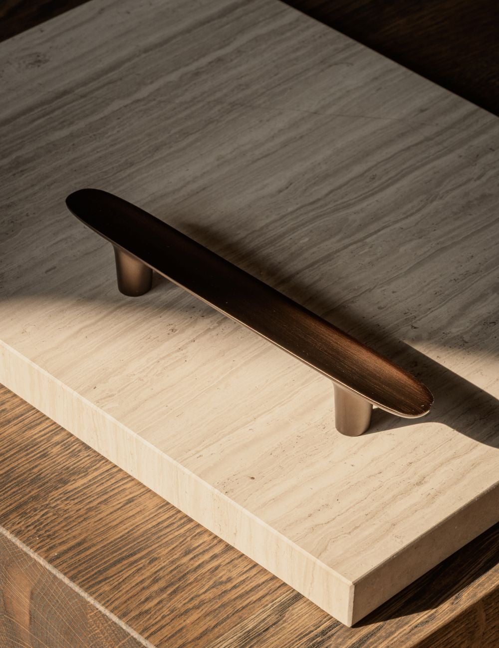 LEAF pull bar 160 mm by BRANDT Copenhagen and Norm architects