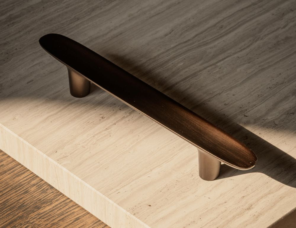LEAF pull bar 160 mm by BRANDT Copenhagen and Norm architects