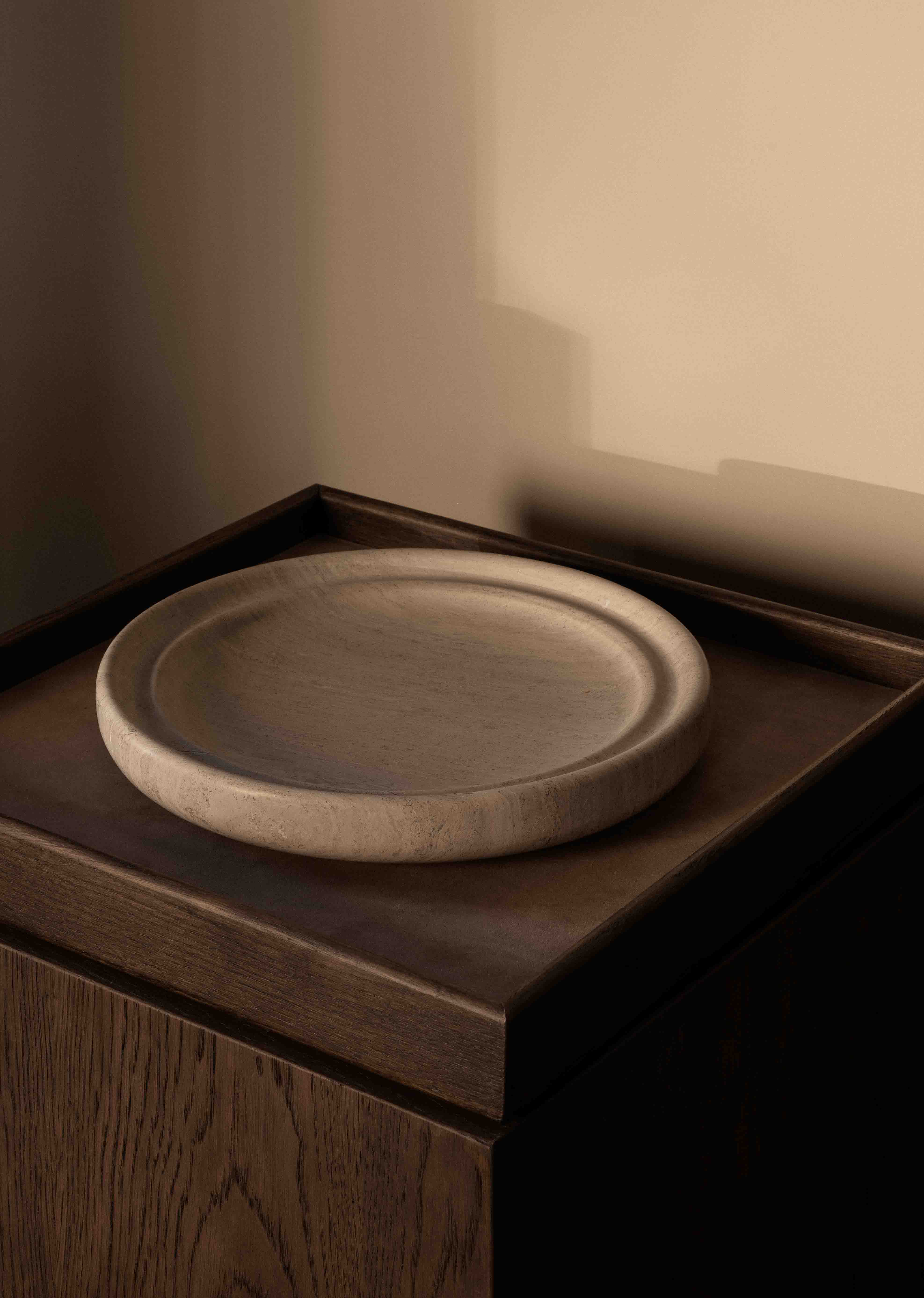 SABI bowl GROOVED - Chalk Grey
