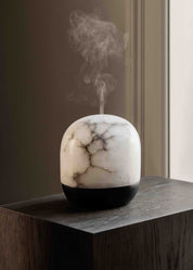 SERENE aroma diffuser lamp - Alabaster