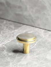 SIGNATURE knob - Polished Brass by BRANDT Copenhagen 