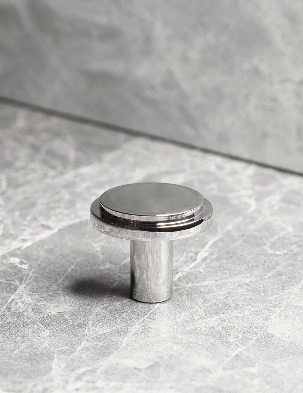 SIGNATURE knob - Polished Nickel by BRANDT Copenhagen 