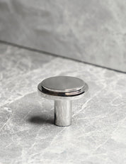 SIGNATURE knob - Polished Nickel by BRANDT Copenhagen 