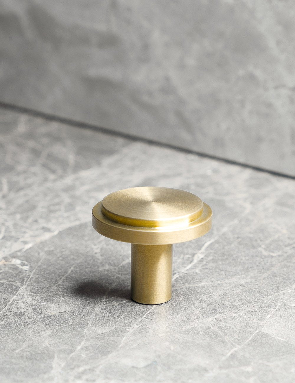 SIGNATURE knob - Satin Brass by BRANDT Copenhagen 