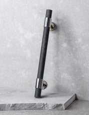 SIGNATURE 20 - pull bar 188 mm - Polished Nickel / Wengé by BRANDT Copenhagen 