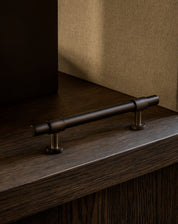 SIGNATURE 20 - pull bar 188 mm - Burnished Brass / Burnished Brass by BRANDT Copenhagen 
